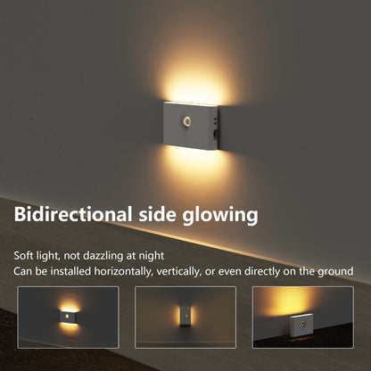 Smart Human induction Rechargeable magnetic led night light