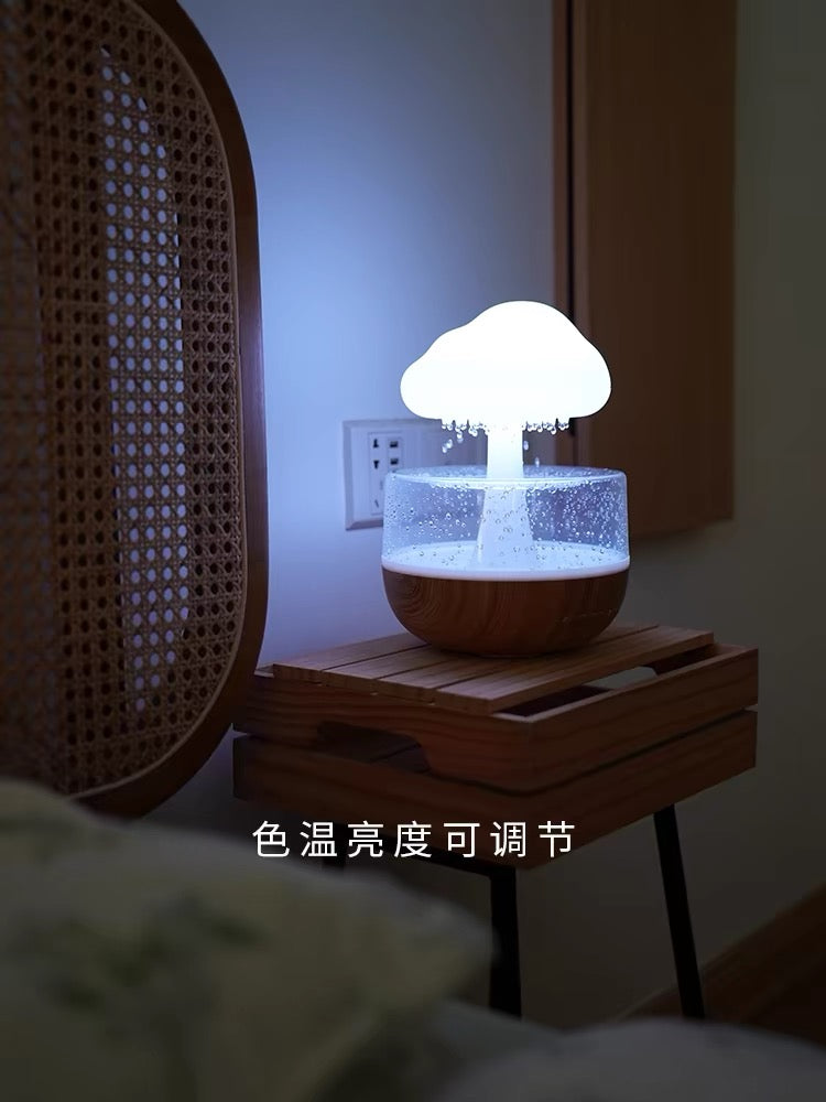 Yun Duo Rain Humidifier Sleep Aid Night Light